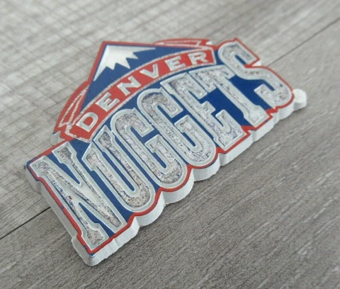 Denver Nuggets Vintage NBA Rubber Fridge Magnet Standings Board Basketball Cover