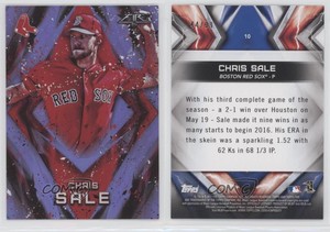 2017 Topps Fire Purple /99 Chris Sale #10