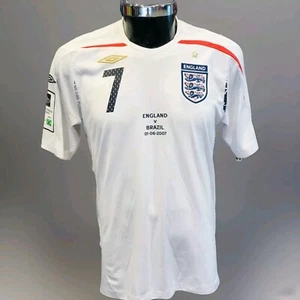 Jersey England 2007 Umbro Large, 7 David Beckham. - Picture 1 of 5