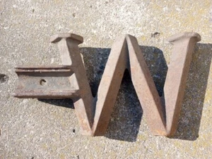 ---Althouse Wheeler "W" Gusseisen Windmühle Gegengewicht - Bild 1 von 9