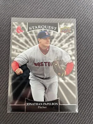 2009 Upper Deck StarQuest Uncommon Blue #SQ45 Jonathan Papelbon Boston Red Sox - Image 1 of 2