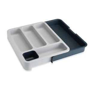Joseph Joseph DrawerStore Expandable Cutlery Tray  Gray - Picture 1 of 6