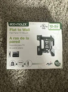 AVF Flat to Wall TV Mount for Screens 12 - 25" Black EL100B-A - Picture 1 of 4