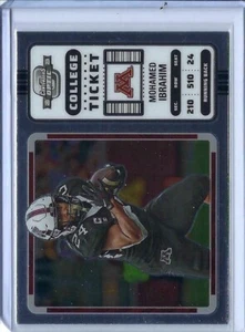 2023 Contenders Optic Mohamed Ibrahim #19 U of Minnesota B294 - Picture 1 of 2