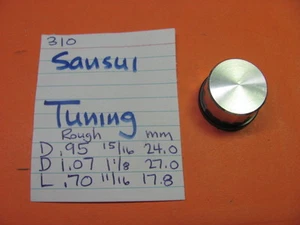 📈SANSUI 310 STEREO RECEIVER TUNING KNOB - Picture 1 of 1