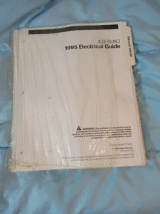 JAGUAR 1995 XJS 4.0L ELECTRICAL GUIDE SERVICE MANUAL PAPER ORIGINAL SCHEMATICS - Picture 1 of 6