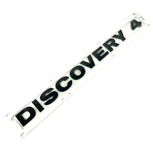 Land Rover 'Discovery 4' Name Plate Tail Gate Badge Gloss Black Finish LR043107 - Picture 1 of 2