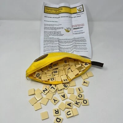 Bananagrams: Crossword Family Fun Game Word Game - COMPLETE - Image 1 of 4