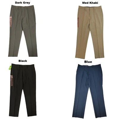 Haggar Men's Performance Comfort Stretch Flat Front Dress Pant, Straight Fit - Image 1 of 2