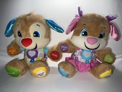 2 Fisher-Price Laugh & Learn Smart Stages Sister And Brother His And Hers Pair - Image 1 of 4