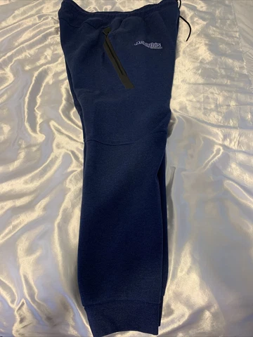 men's Nike University of Memphis Tigers elastic bottom track pants Inseam 30 Cover