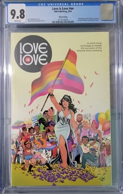 Love is Love CGC 9.8: IDW Publishing: 1st Harry Potter in Comics: 3rd print - Image 1 of 3