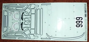 Vintage Tamiya Label/Sticker Set TamTech-Gear Porsche Turbo RSR Type 934 1/12 RC - Picture 1 of 1