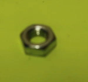 6 PACK 3/8"-24 RH SILVER  JAM NUTS NUT  QUARTER MIDGET GO KART CART KARTING - Picture 1 of 1
