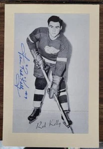 TARJETA FOTOGRÁFICA COLMENA FIRMADA POR RED KELLY 1944-1963 GRUPO 2 ALAS ROJAS DEC HOF - Imagen 1 de 1
