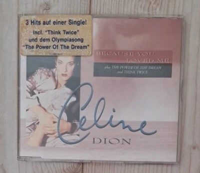 CD:  Celine Dion - Because You Loved Me - Bild 1 von 4