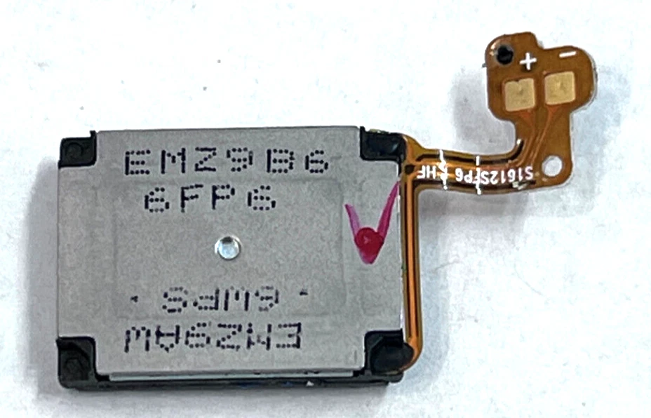 ALTAVOZ LG G8x ThinQ LM-G850 ALTAVOZ AUDIO CABLE FLEXIBLE PIEZA DE TELÉFONO CELULAR Foto 1 de 1