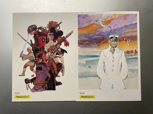 2018 2 Cartoline Filateliche Milano Comics & Games Annulli su Diabolik e Lupo A. - Picture 1 of 2