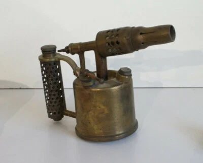 ancien chalumeau lampe a souder vesta M sgdg - Photo 1/3