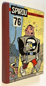 Reliure Recueil Album du journal SPIROU N° 76 - 1960 - Etat Très Correct. - Picture 1 of 6