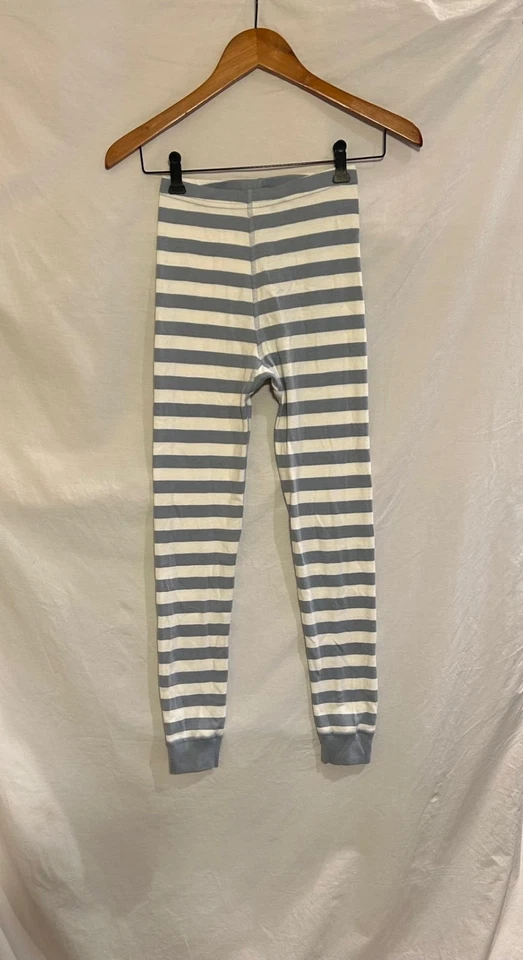 Pantalones de pijama largos a rayas Hanna Andersson unisex para niños talla 10 140 cm Foto 1 de 1