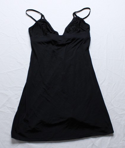 UNDERCOVER Abito da notte donna Victoria's Secret molto sexy in raso slip CG2 nero taglia XS