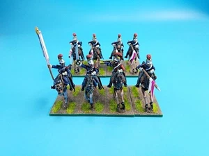 Lanciatori a cavallo leggeri francesi dipinti napoleonici 28 mm linea Fre17 - Foto 1 di 5