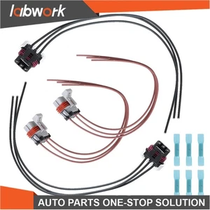 Labwork 2*Headlight/Turn Signal Harness For Freightliner Columbia Truck 2000-14 - Picture 1 of 10