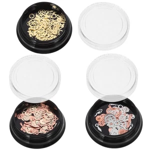 3 Pack Metallgetriebe Steampunk-Ausrüstung Steampunk-Ausrüstungsanhänger - Picture 1 of 12