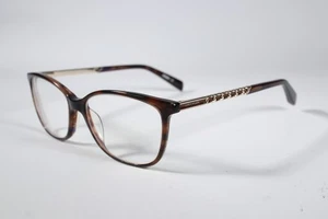 Karen Millen Eyeglasses KM 111 Womens Brown Full Rim Plastic Glasses Frames - Picture 1 of 4