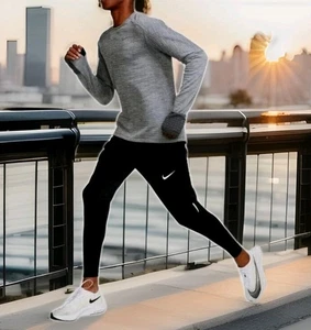 Herren Nike Therma Fit Repel Element Grau LS Laufoberteil CU6083-068 Größe Large  - Bild 1 von 8