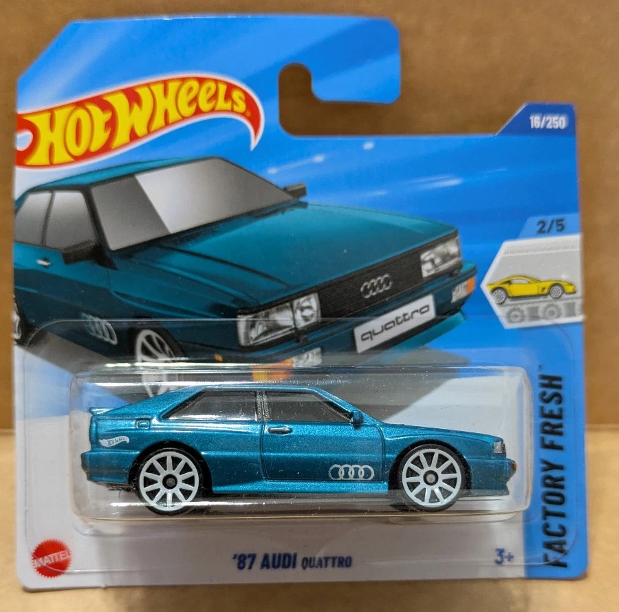 Hot Wheels '87 Audi Quattro Nuovo Sigillato - Immagine 1 di 1