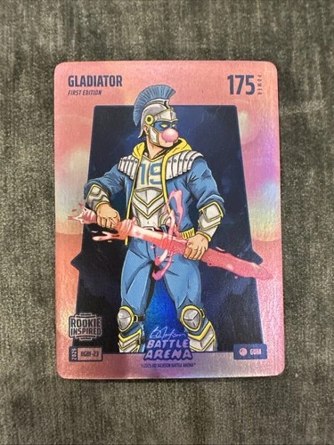 2026 Bo Jackson Battle Arena Gladiator Roman Anthony Bubble Gum Foil (RC)