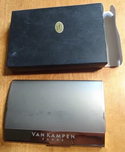 Stainless Steel Card Holder Case – Pocket Metal Wallet for Business, ID, Credit - Picture 1 of 3