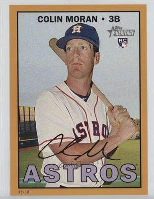 2016 Topps Heritage High Number /10 Colin Moran #641 Rookie RC - Image 1 of 2