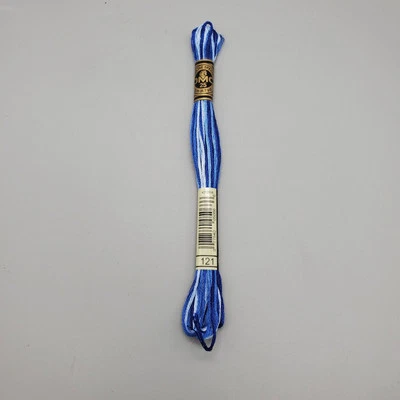 DMC 121 Variegated 6-Strand Cotton Floss 8m (8.7yd) Cross Stitch Embroidery - Image 1 of 4