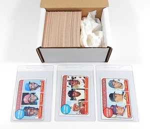 1969 Topps Béisbol Starter Set (182 Diff Tarjetas) Bv AVG NM To NM/MT Rosa - Imagen 1 de 6