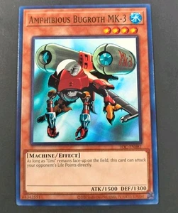Yu-Gi-Oh! Invasion Of Chaos Amphibious Bugroth MK-3 Common Card IOC-EN081 NM - Picture 1 of 1