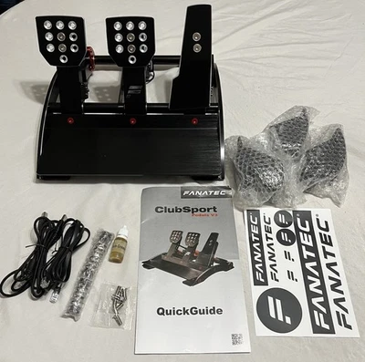 Fanatec ClubSport V3 Racing Pedals - Image 1 of 4
