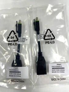 PNY Mini-Display-Port to Display-Port-Adapter (QTY: x2) - Picture 1 of 4