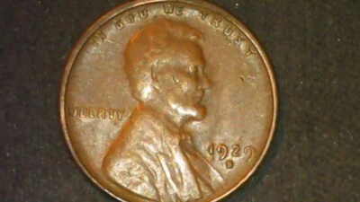 1929-S  wheat penny-"S"/"S" and doubling on date and reverse - Image 1 of 4