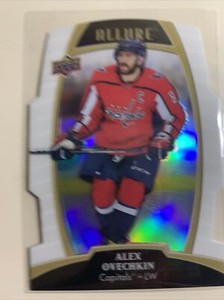 ALEX OVECHKIN 2019-20 UPPER DECK ALLURE WHITE RAINBOW DIECUT  #28  CAPITALS