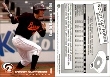Woody Cliffords 2004 Grandstand Bowie Baysox #5 Card *AutographDen*