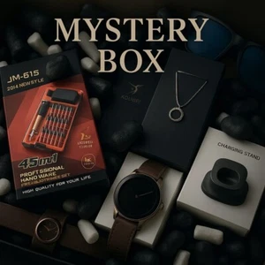 Premium Mystery Überraschung Geschenk Box, ABC Neuware Technik Accessoires Uhren - Bild 1 von 2