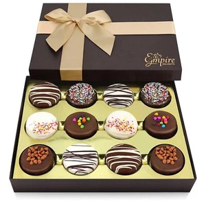 Gourmet Cookies Gift Basket - Delicious Chocolate Box - Picture 1 of 6
