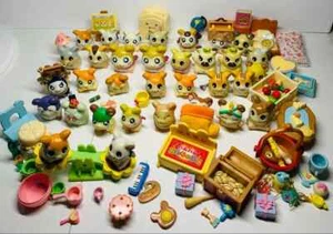 Very Cute!! Hamtaro Miniature Figure Lot Re-Ment Ham-Chans Collection Bulk Set - Picture 1 of 8