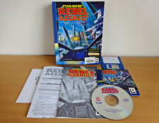 CD ROM gioco STAR WARS Rebel Assault Big Box PC completo