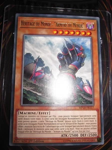 YU-GI-OH! RARE HERITAGE DU MONDE "ARMURE DU MONDE" MP18-FR117 NEUF EDITION 1 FR - Picture 1 of 1