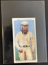 Francis Ronald Swain 1937 Ogden's Champions of 1936 Tobacco Card #5 Pilot