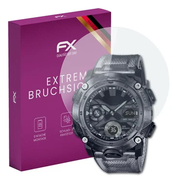 AtFoliX glass film for Casio GA-2000SKE-8AER screen protector 9H protective armor - Image 1 of 4